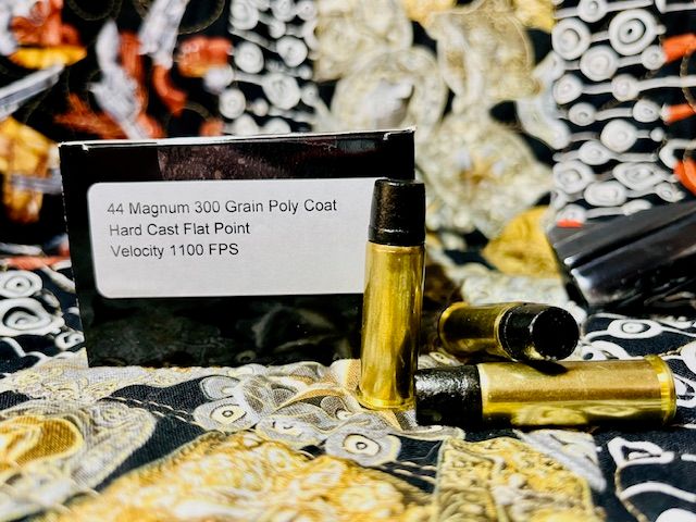.44 Magnum 300 Grain Heavy Hammer Hardcast Wide nose. (100 RND)