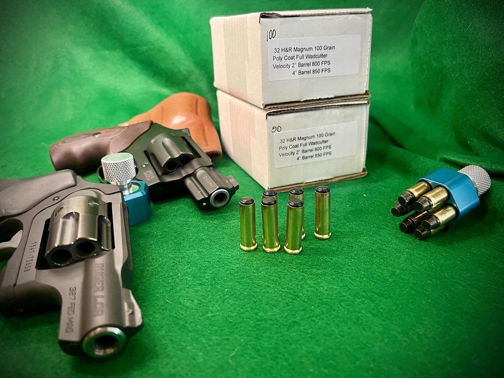 .32 H&R Magnum 100 Grain Poly Coat Full Wadcutter (50 RDS)