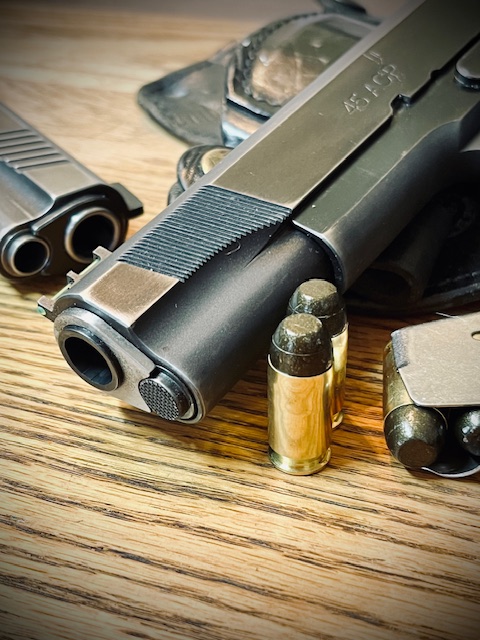 .45 ACP +P 250 Grn Poly Coat Hard Cast Flat Point (100 RND)