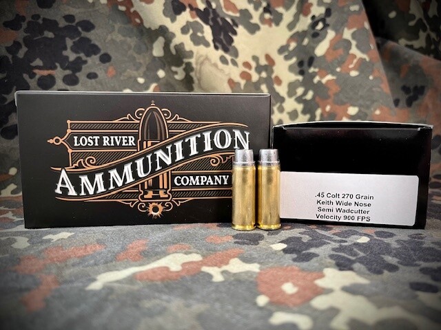 .45 Colt 270 grain Wide Meplat Semi Wadcutter (50 RND)