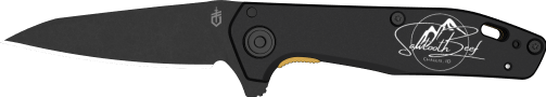 Foldable Knife, Color: Black