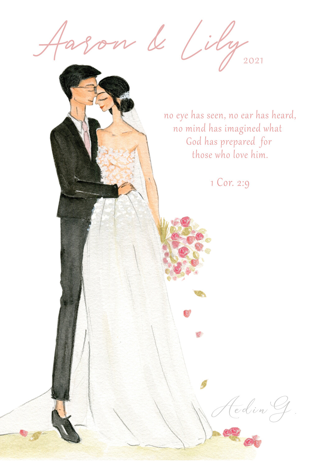Custom Portrait Illustration | Digital Copy