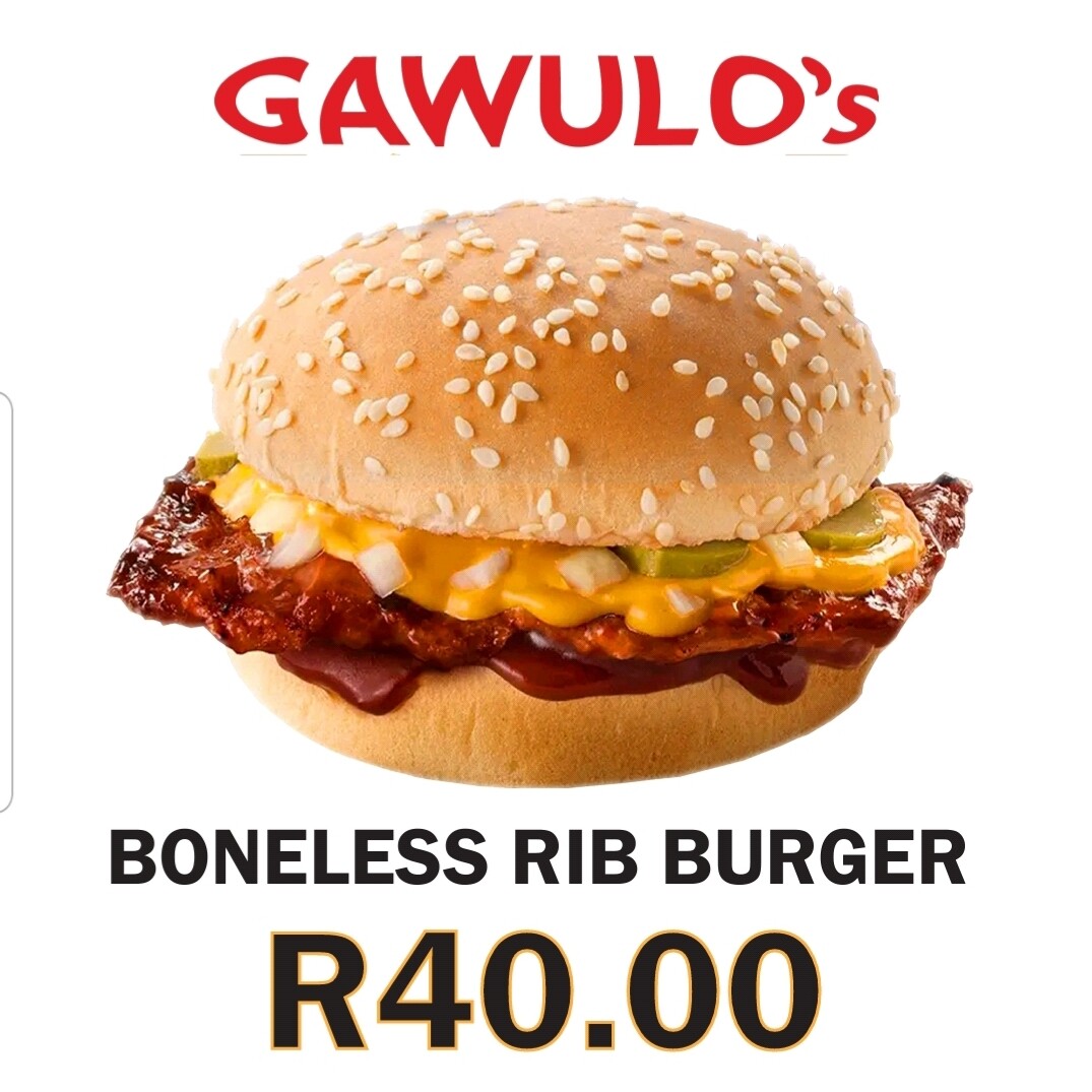 Boneless Rib Burger