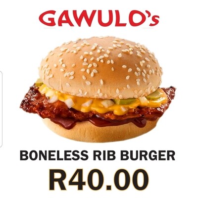 Boneless Rib Burger