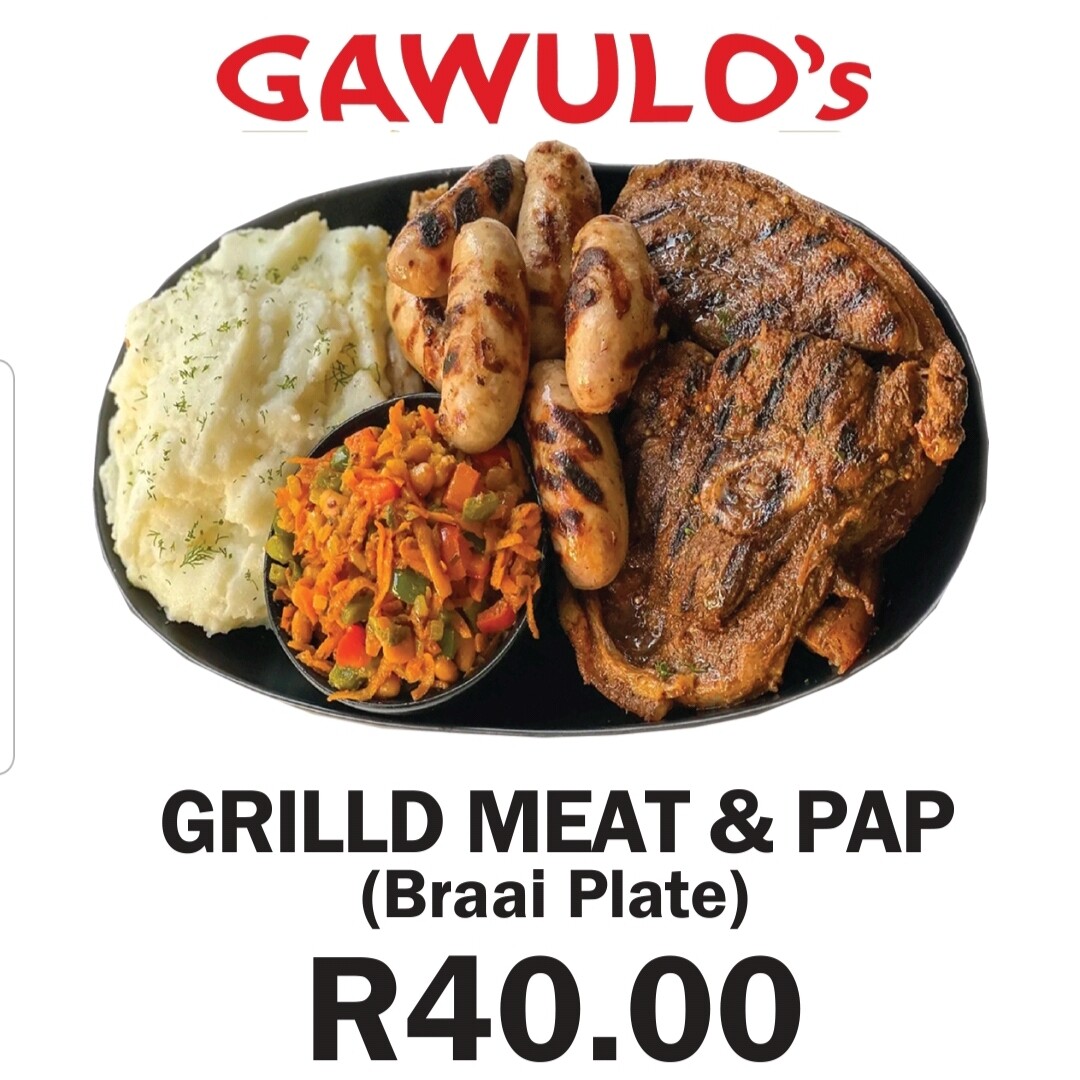 Grilled Meat &amp; Pap