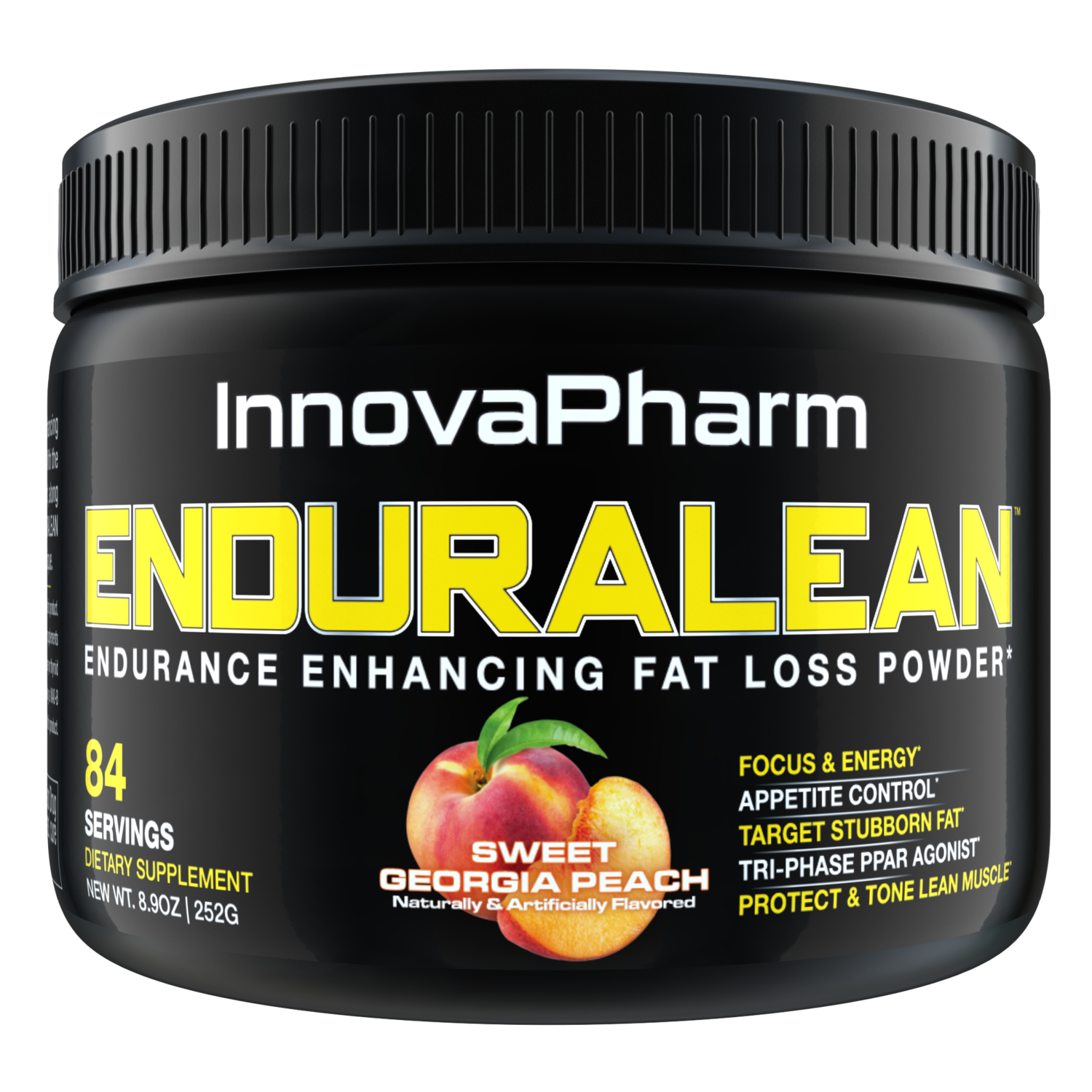 InnovaPharm Enduralean, Size: 84 Servings, Flavor: Sweet Georgia Peach