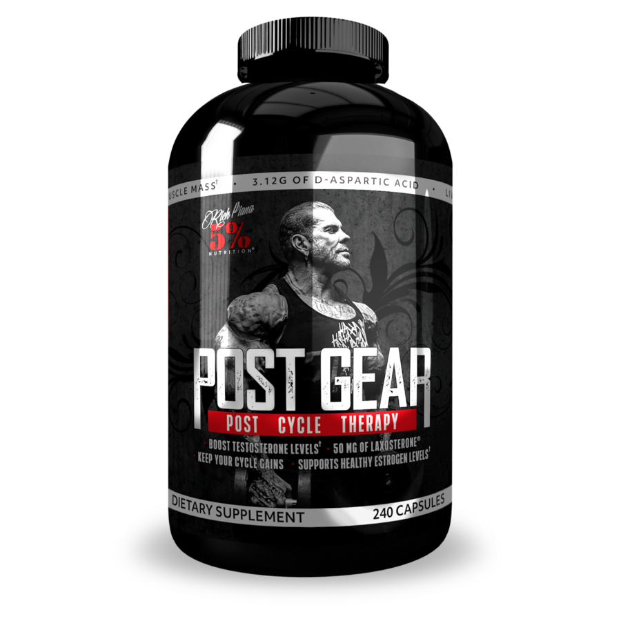 Rich Piana 5% Nutrition Post Gear PCT Support