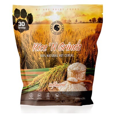 Pride Foods Rice 'N Grinds 30 Servings Unflavored