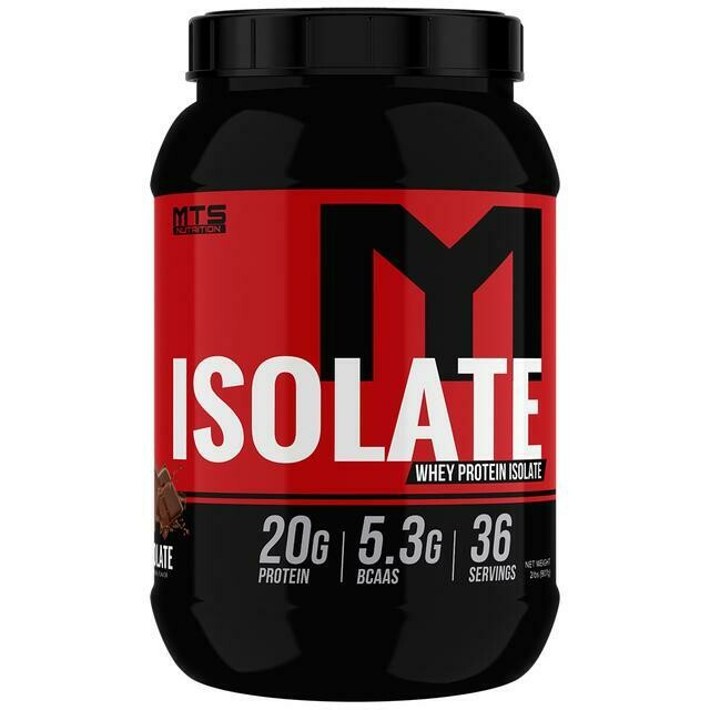 MTS Nutrition Isolate Whey Protein Powder 2lb