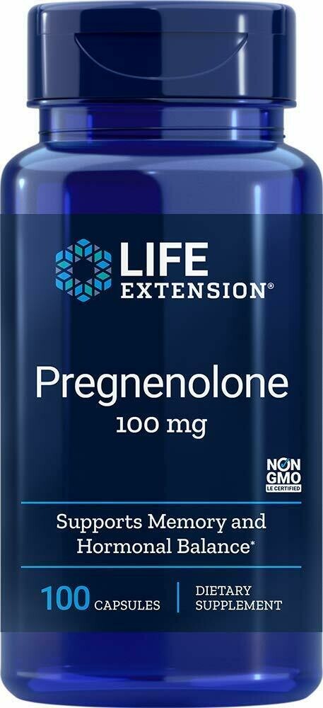 Life Extension Pregnenolone 100mg