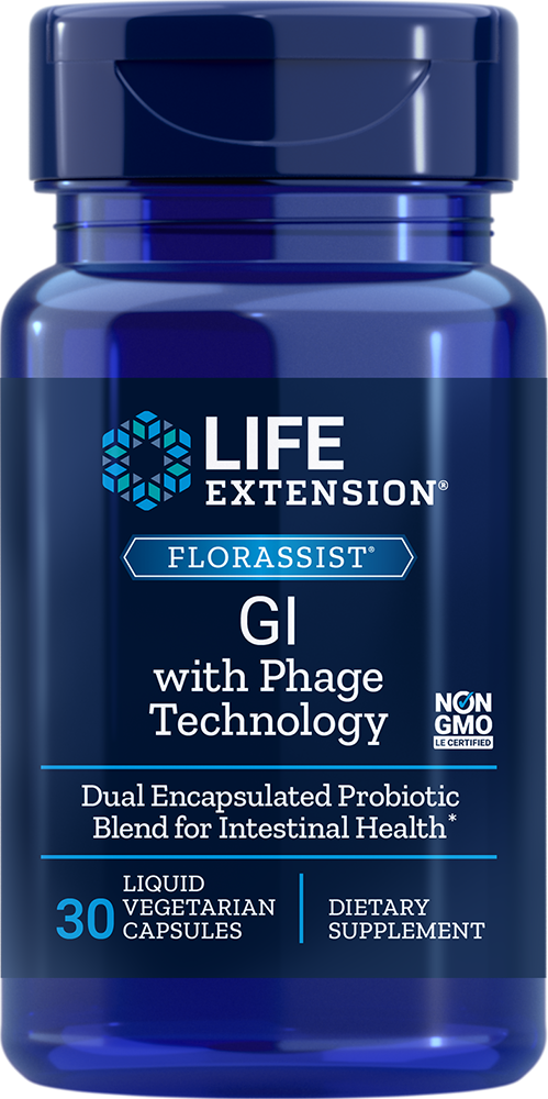 Life Extension FLORASSIST GI with Phage Technology