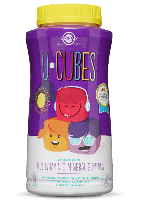 Solgar U-Cubes Children's Multi-Vitamin & Mineral 60 Gummies