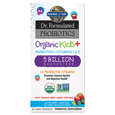 Garden Of Life Dr. Formulated Probiotics Organic Kids+ 5 Billion CFU