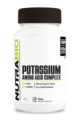 NutraBio Potassium Complex 99mg
