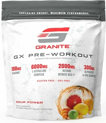 Granite Supplements GX Pre-Workout