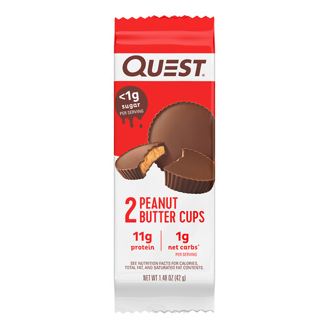 Quest Peanut Butter Cups, Size: 2 Cup Package