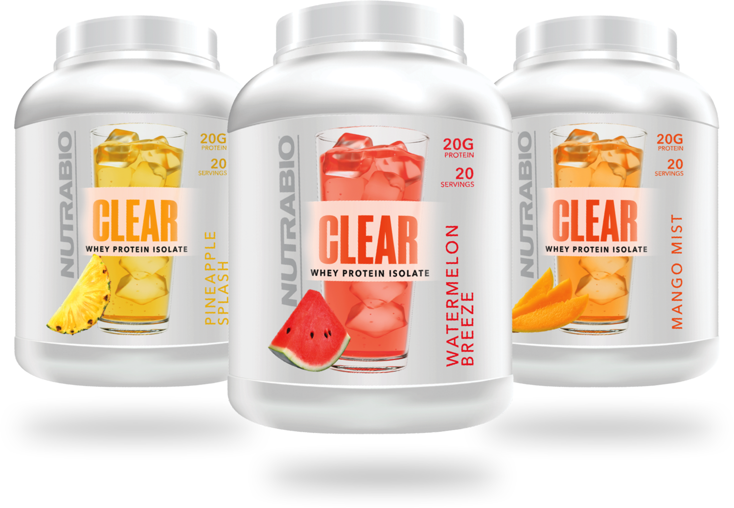 NutraBio Clear Whey Protein Isolate