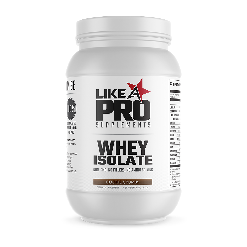 Like A Pro Whey Protein Isolate 2lb