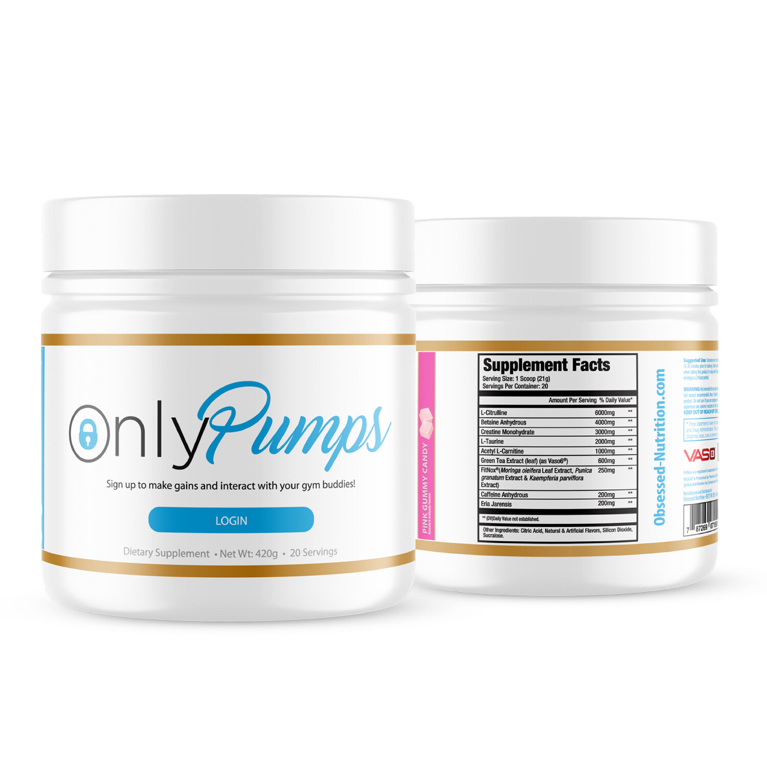 Obsessed Nutrition Only Pumps
