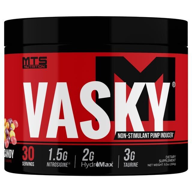 MTS Nutrition Vasky Pump Powder, Size: 30 Servings, Flavor: Rainbow Candy