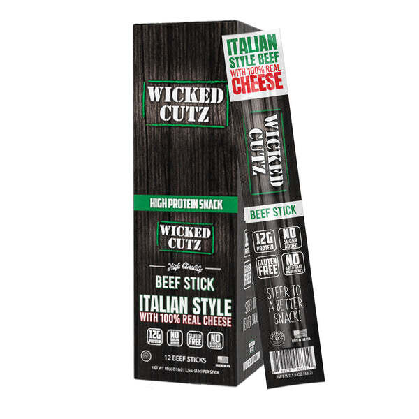 Wicked Cutz Italian Beef & Cheese Stick