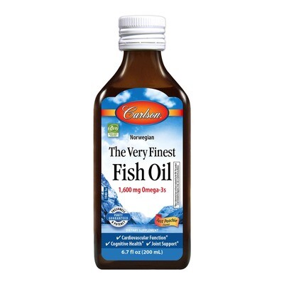 Carlson The Very Finest Fish Oil Liquid 200mL