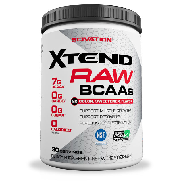 Scivation Xtend Raw Supplement Facts