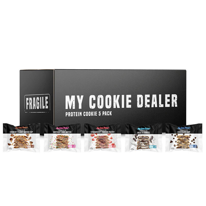 Raw Nutrition x My Cookie Dealer Protein Cookie 5 Pack