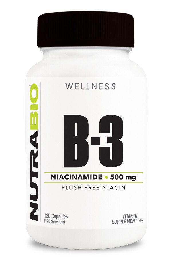 NutraBio Niacinamide Vitamin B-3