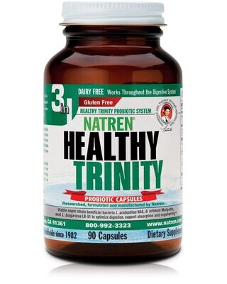Natren Probiotics Healthy Trinity 90 Capsules