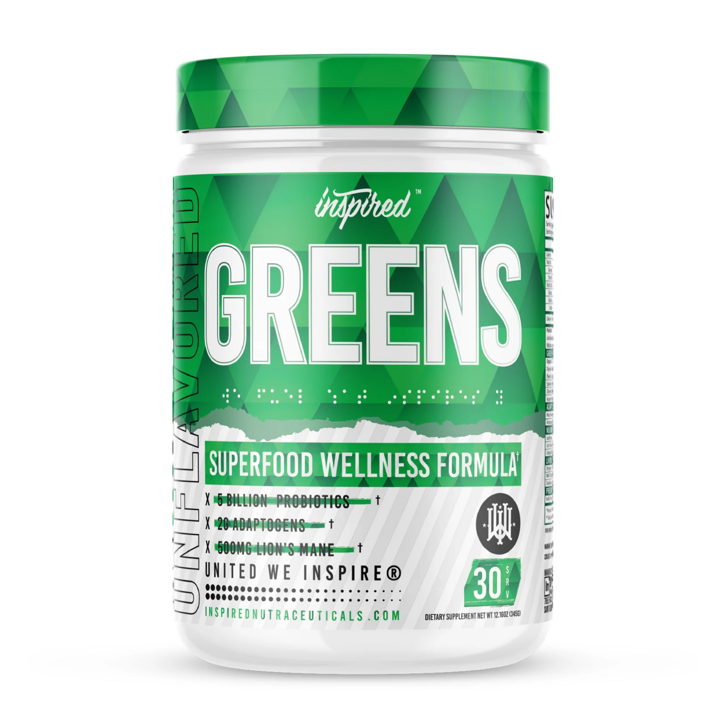 Inspired Nutraceuticals Greens Superfood Powder