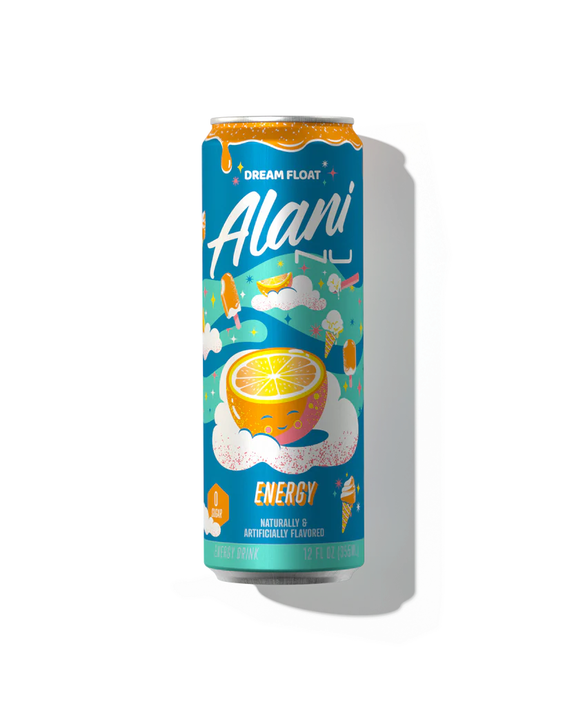 Alani Nu Energy Drinks, Notice: A maximum of 12 cans (1 case) TOTAL per order. Any amount exceeding this limit will be refunded., Size: 1 Can / 12 fl oz, Flavor: Dream Float