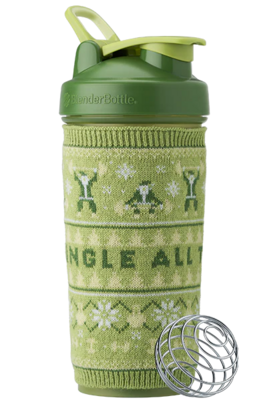 Blender Bottle 28 oz Color of the Month - December (Jingle All the Whey)