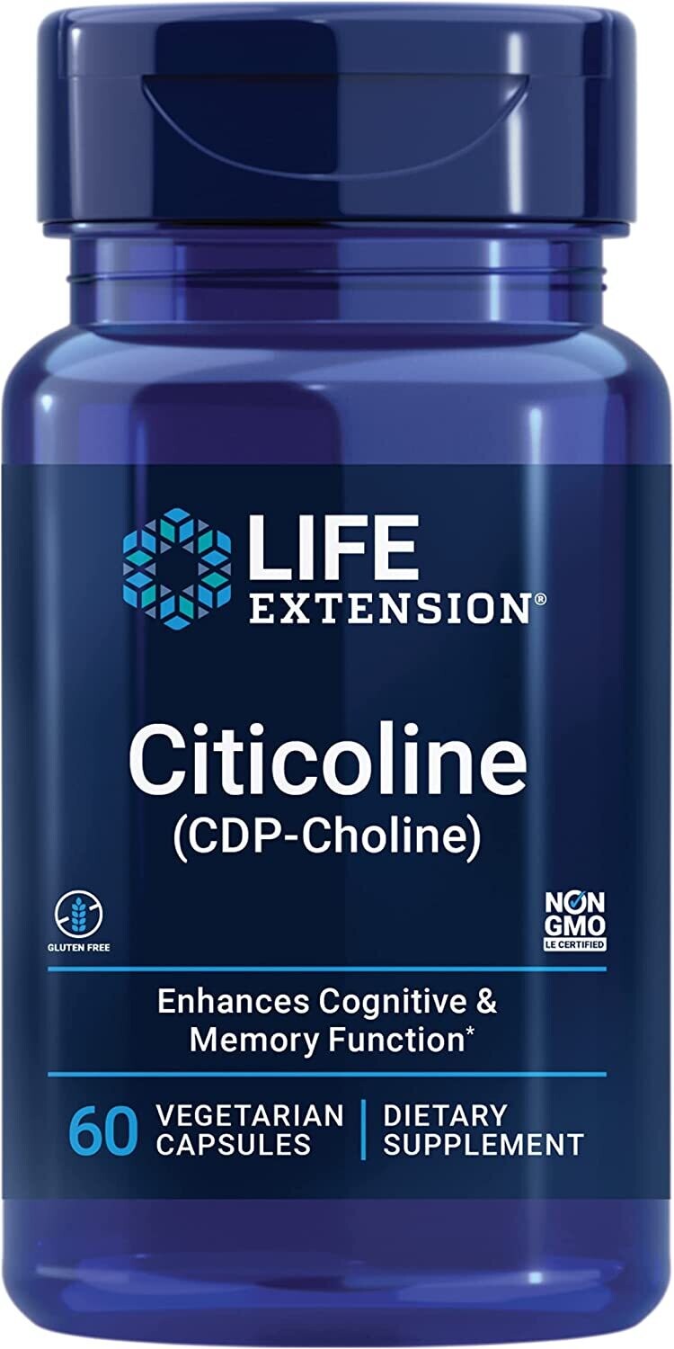 Life Extension Citicoline (CDP-Choline)