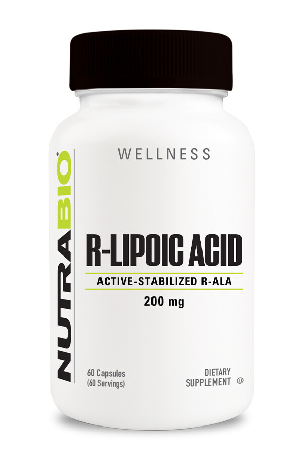 NutraBio RLipoic Acid Capsules