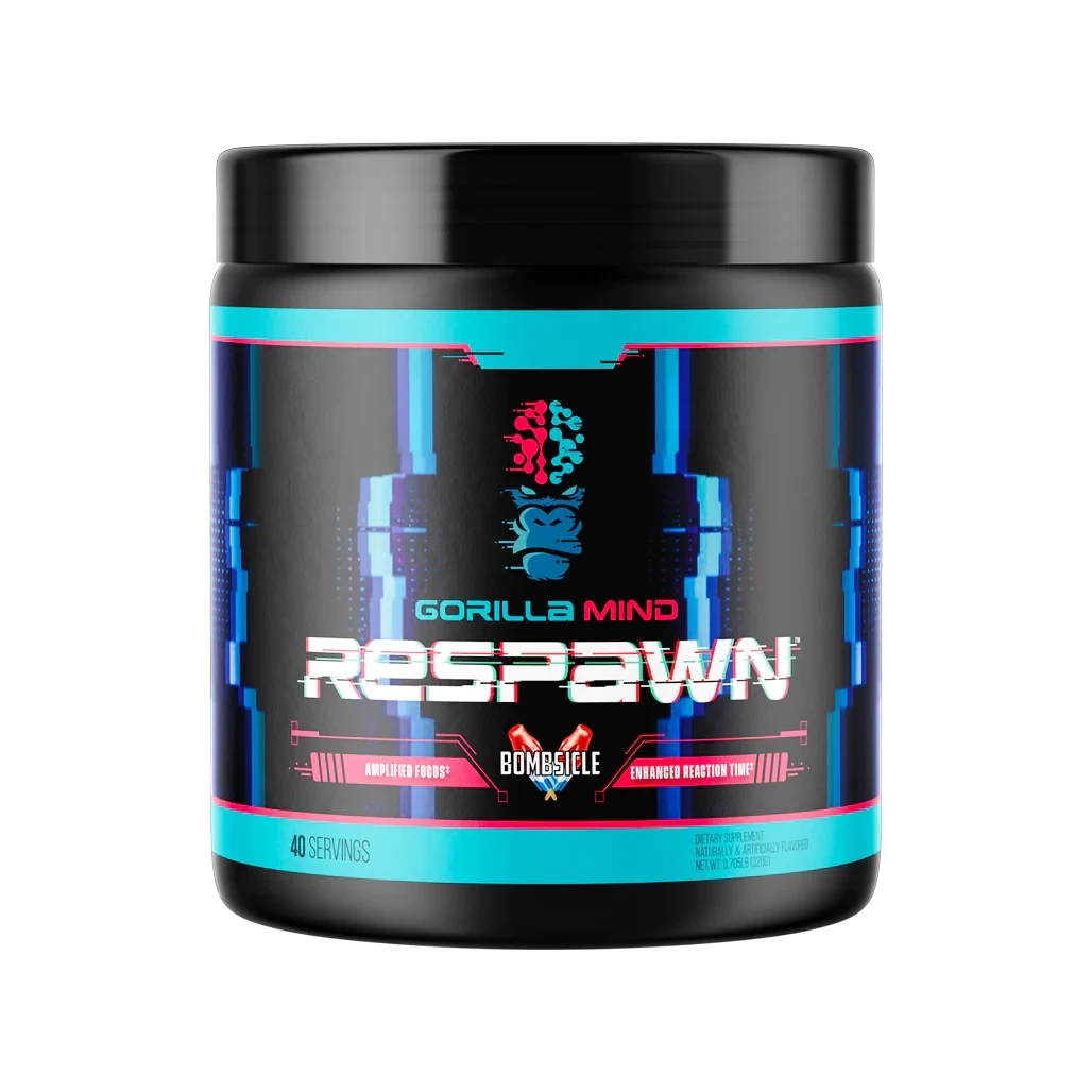 Gorilla Mind Respawn, Size: 40/20 Servings, Flavor: Bombsicle