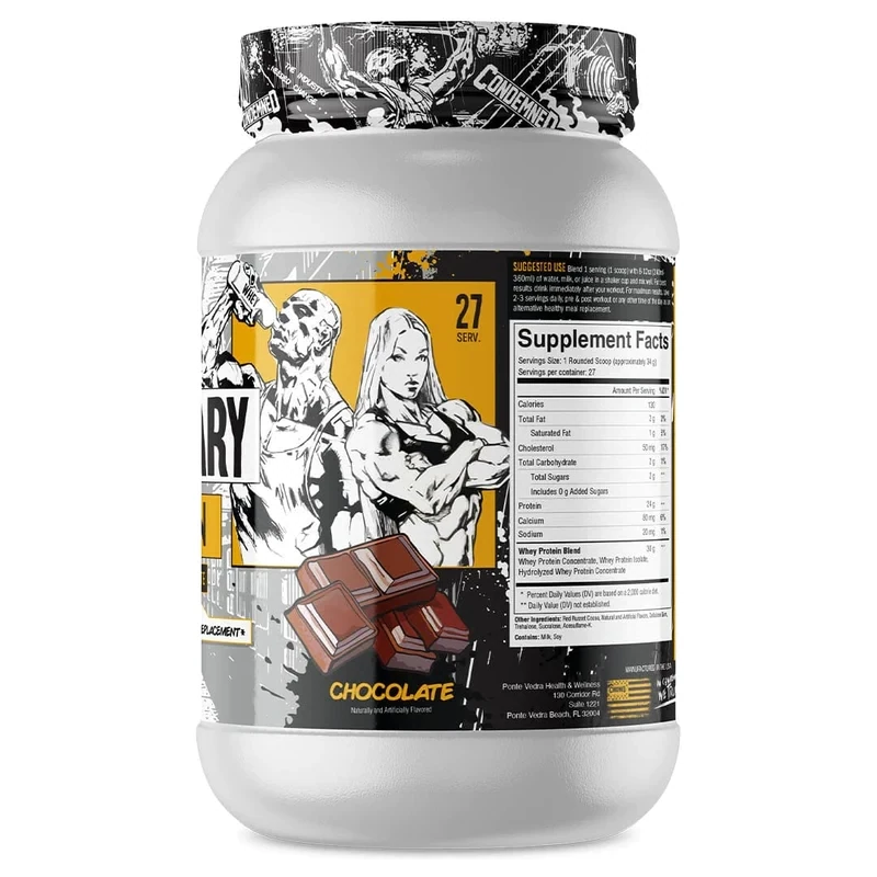Condemned Labz Commissary Protein, Size: 27 Servings, Flavor: Chocolate