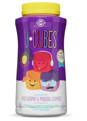 Solgar U-Cubes Children's Multi-Vitamin & Mineral 60 Gummies