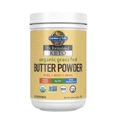 Garden Of Life Keto Organic Grass Fed Butter Powder