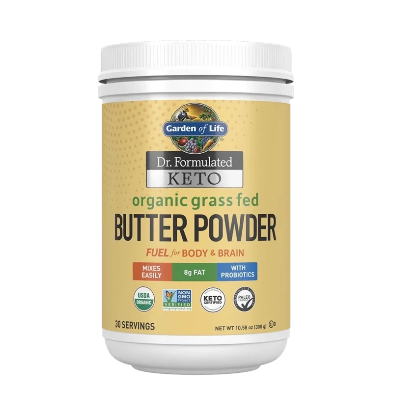 Garden Of Life Keto Organic Grass Fed Butter Powder