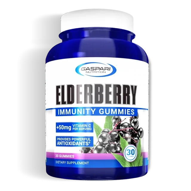 Gaspari Nutrition Elderberry Immunity Gummies
