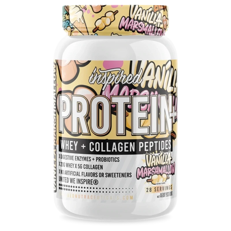 Inspired Whey Protein + Collagen &amp; Probiotics