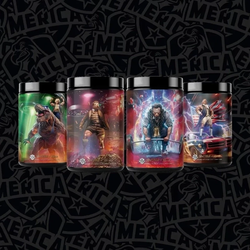 Merica Labz Red, White, and Boom NEW