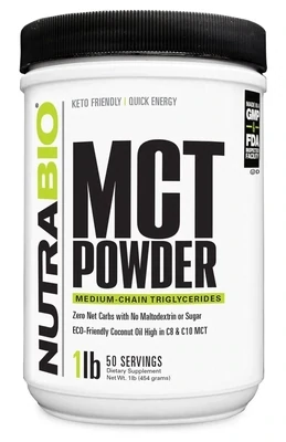 NutraBio MCT Powder