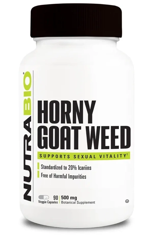 NutraBio Horny Goat Weed 500 mg