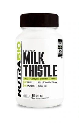 NutraBio European Milk Thistle