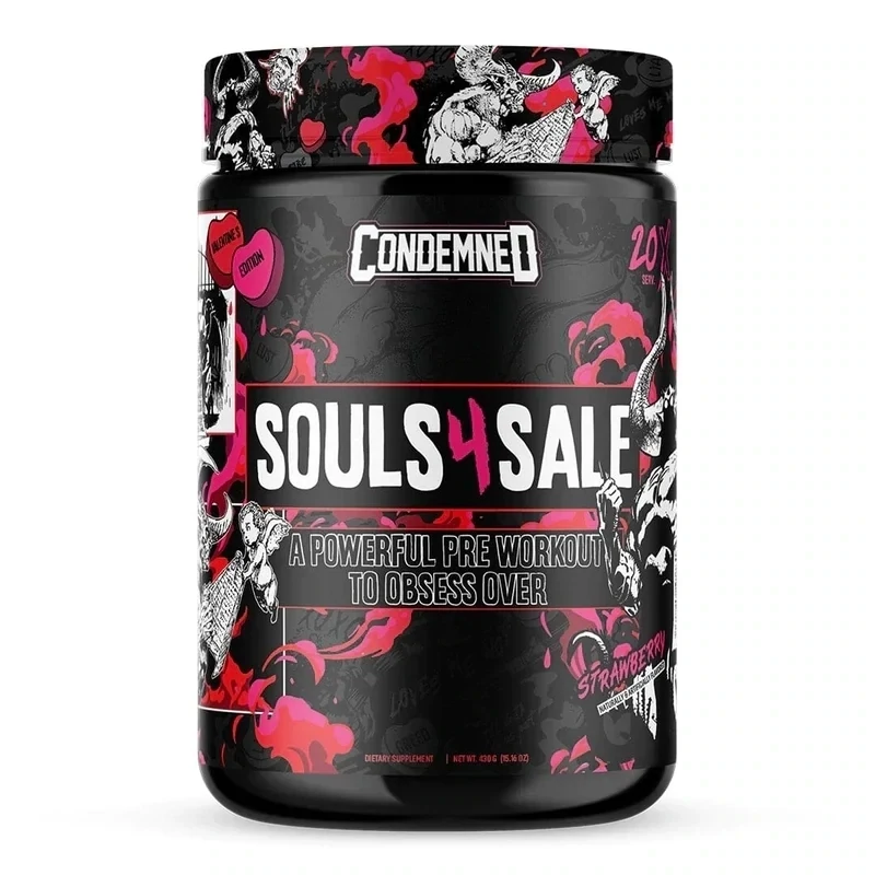 Condemned Labz Souls 4 Sale Pre-Workout Valentine's Edition