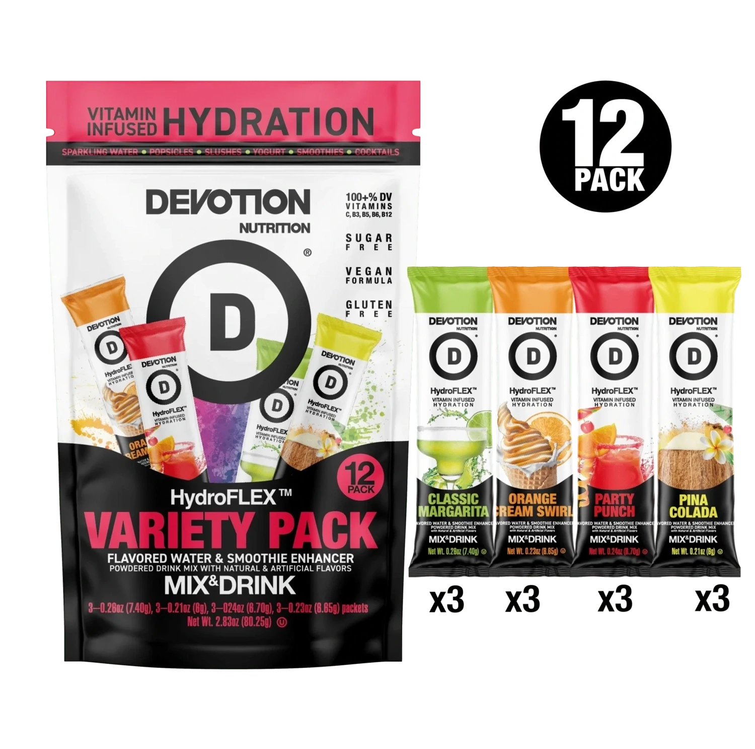 Devotion Nutrition HydroFLEX Stick Packs