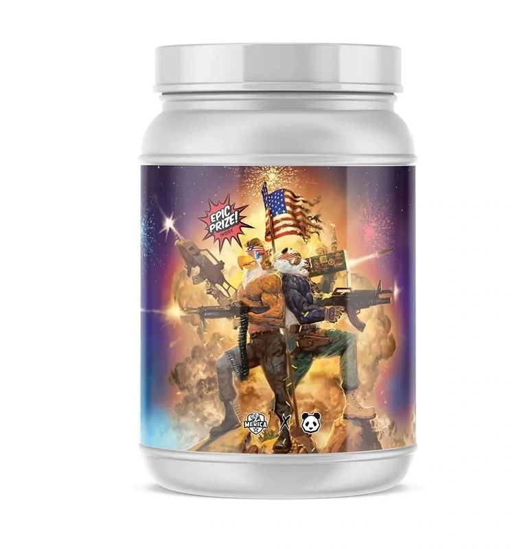 Merica Labz x Panda Supps First Blood Pre-Workout