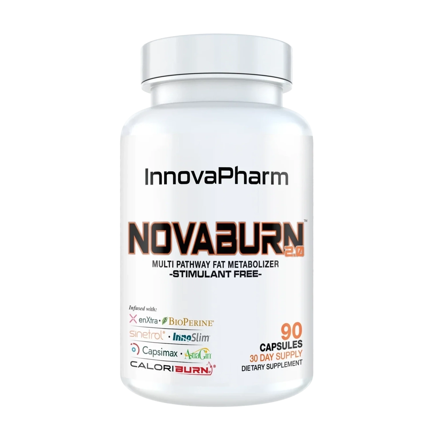InnovaPharm NovaBurn 2.0 Stim Free